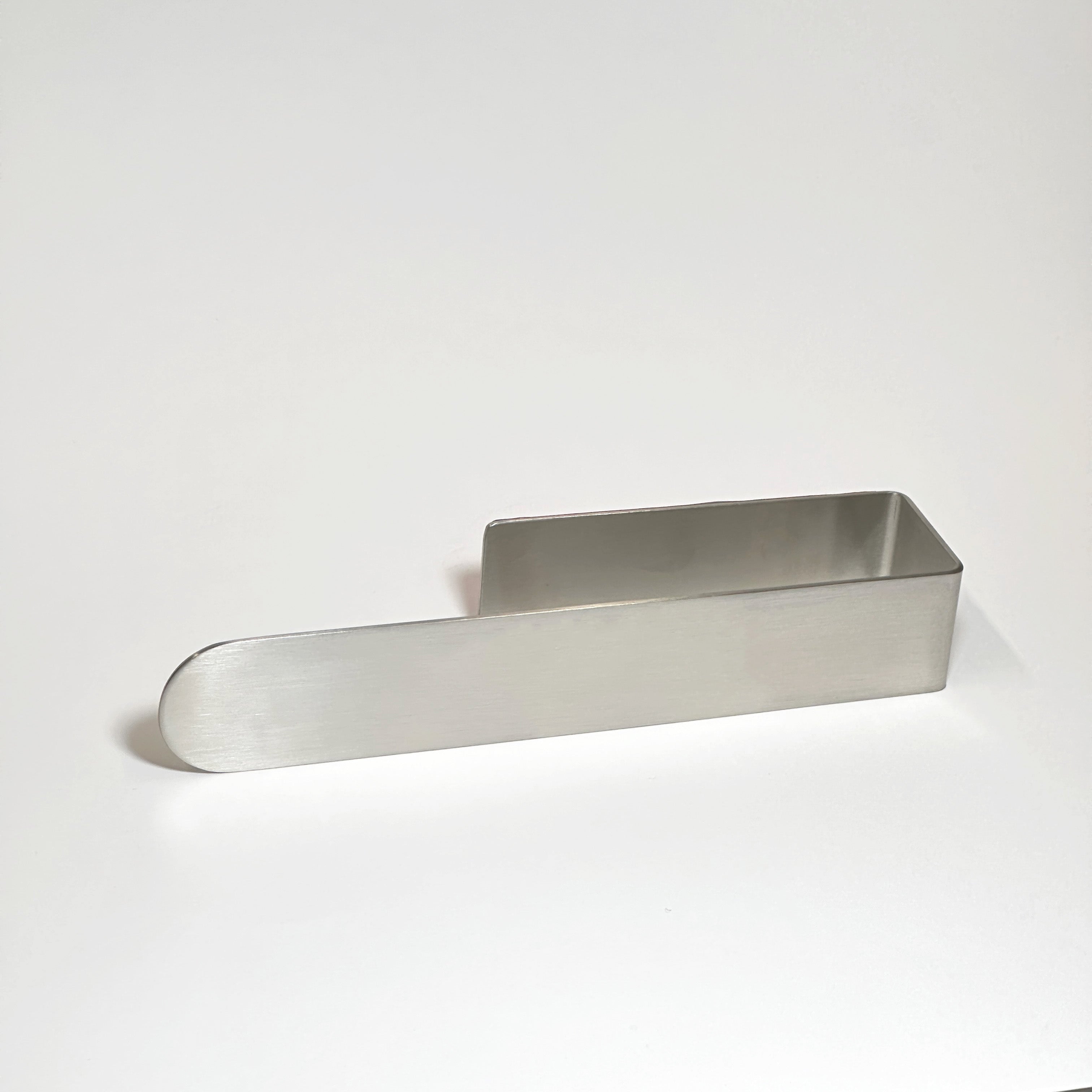 Handtuchhalter zum Kleben - Silber