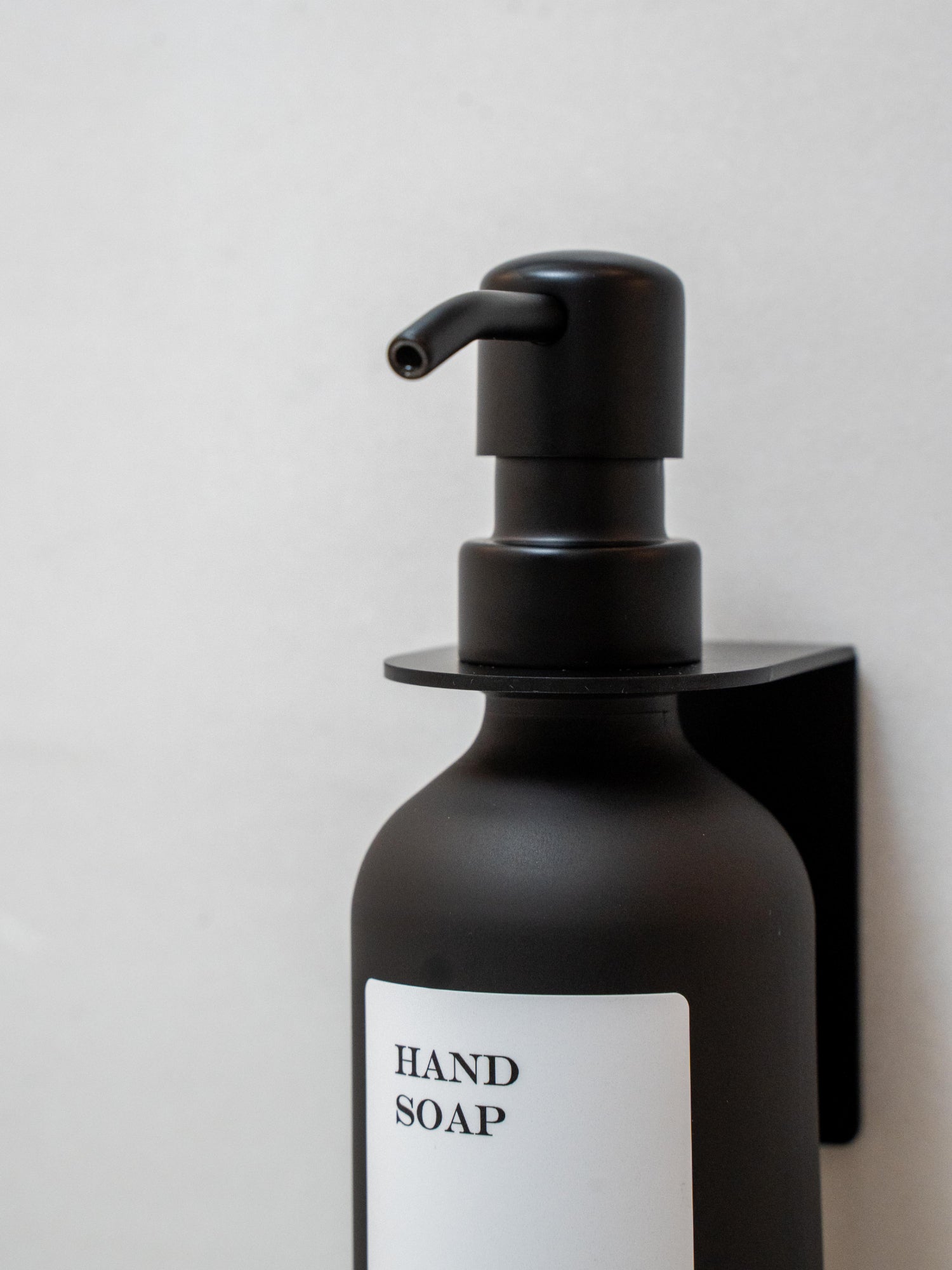 Single Set "Seifenspender" - Schwarz - Glas