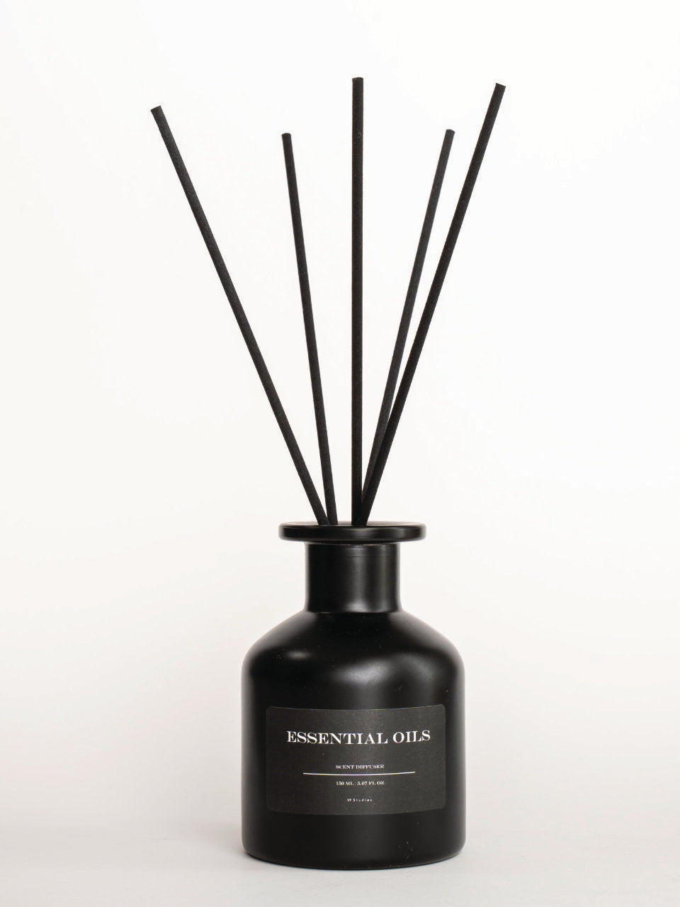 150ml Raumduft - Schwarz - Glas (All Black Edition)